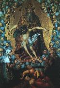 Lucas  Cranach The Trinity USA oil painting reproduction